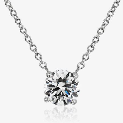 Pear Salt and Pepper Diamond Necklace in 9ct Solid Gold – Maya Magal London
