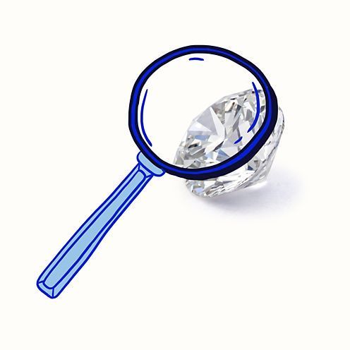 Diamond Buying Guide Tip 5: Put clarity in perspective.