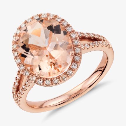 Morganite Engagement Ring