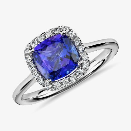 Tanzanite Engagement Rings
