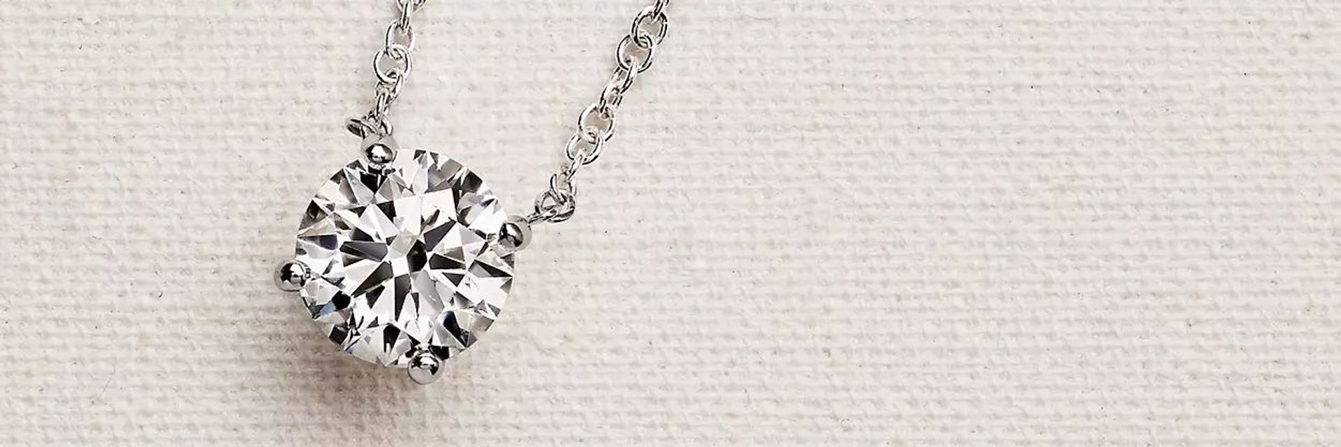 Solitaire Necklaces | Wedding Day Diamonds