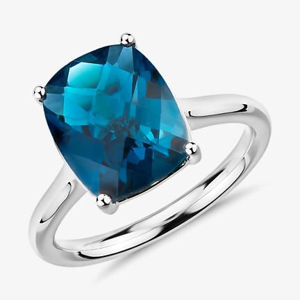 Blue Topaz Ring